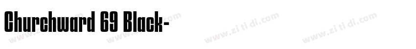 Churchward 69 Black字体转换
